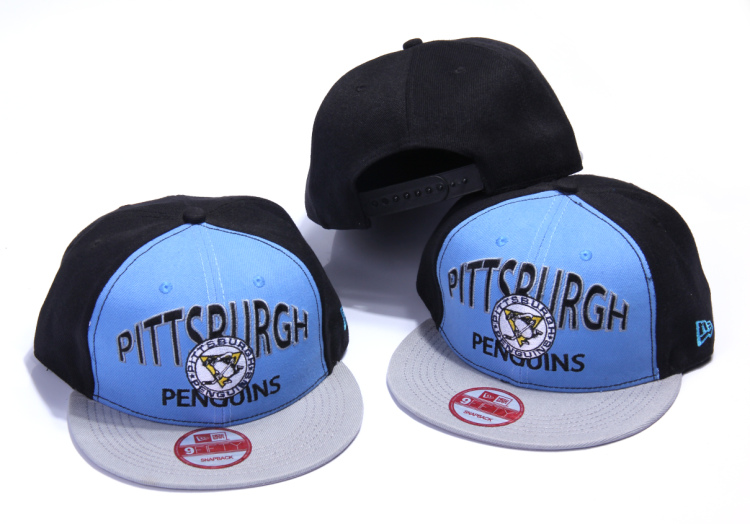 NHL Pittsburgh Penguins NE Snapback Hat #03